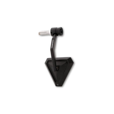 Retrovisor contrapeso de manillar HIGHSIDER pro Tetra - con intermitentes LED - negro - 1 pieza