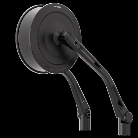 Retrovisor de manillar HIGHSIDER pro Montana-Slim – negro mate – pareja