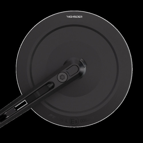 Retrovisor de manillar HIGHSIDER pro Montana-Slim – negro mate – pareja