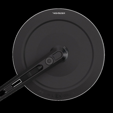 Retrovisor de manillar HIGHSIDER pro Montana-Slim – negro mate – pareja