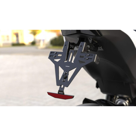 Portamatrículas HIGHSIDER pro Akron-RS - Ducati - sin luz trasera