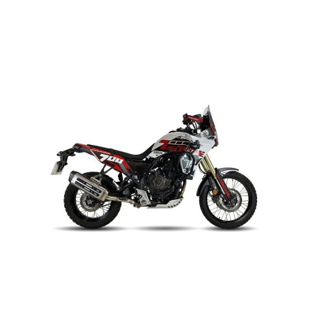 Silenciador IXIL MXT acero inoxidable / aluminio negro - EY9067SS