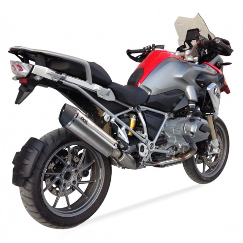 Silenciador IXIL Hexoval Xtrem acero inoxidable / aluminio negro - OB5097VSE