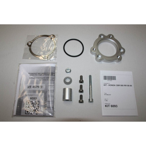 Silenciador IXIL Hexoval Xtrem acero inoxidable / aluminio negro - OH6093VSE