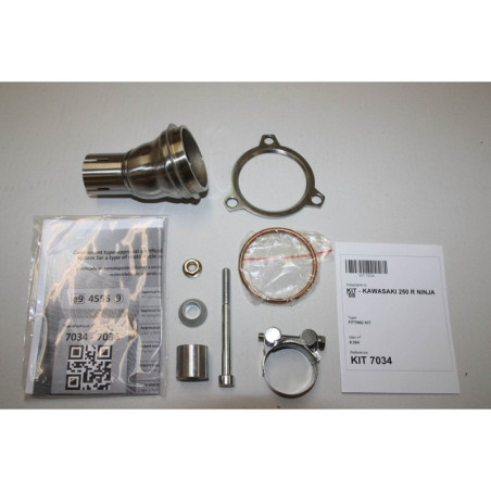 Silenciador IXIL Hexoval Xtrem acero inoxidable / aluminio negro - OK7034VSE