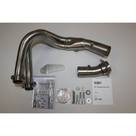 Escape completo IXIL Hexoval Xtrem acero inoxidable / acero inoxidable negro - OK7052VSE