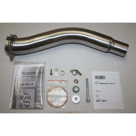 Silenciador IXIL Hexoval Xtrem acero inoxidable / aluminio negro - OK7071VSE