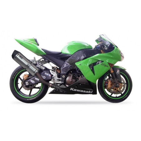 Silenciador IXIL Hexoval Xtrem acero inoxidable / aluminio negro - OK7297VSE