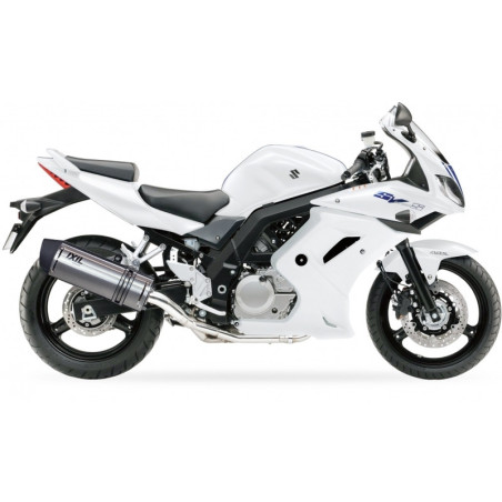 Silenciador IXIL Hexoval Xtrem acero inoxidable / aluminio negro - OS8049VSE