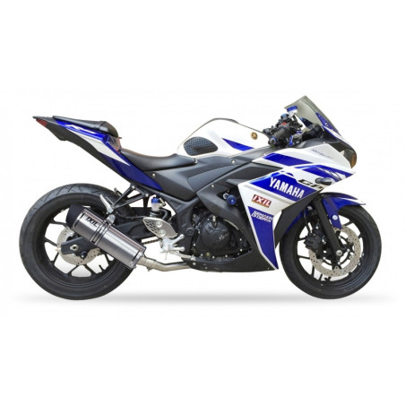 Escape completo IXIL Hexoval Xtrem Race acero inoxidable / aluminio negro - OY9025VSE