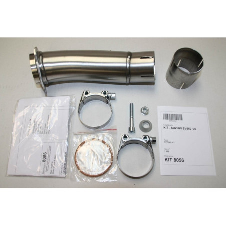 Silenciador IXIL Hexoval Xtrem acero inoxidable negro / aluminio negro - OS8056VSEB