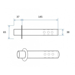 DB Killer IXIL para silenciador Conical Big Holes - OV10-4 2