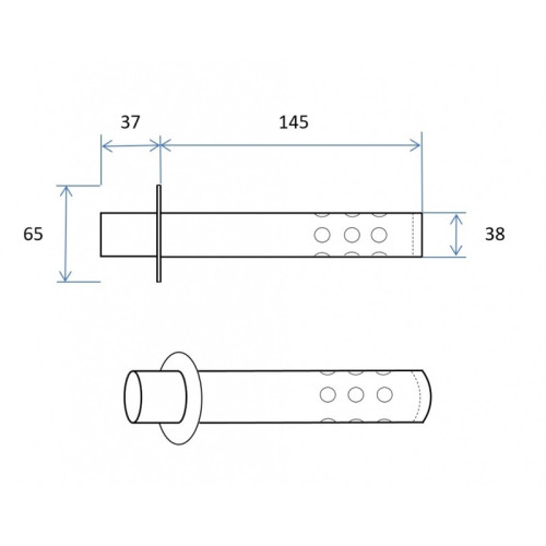 DB Killer IXIL para silenciador Conical Big Holes - OV10-4
