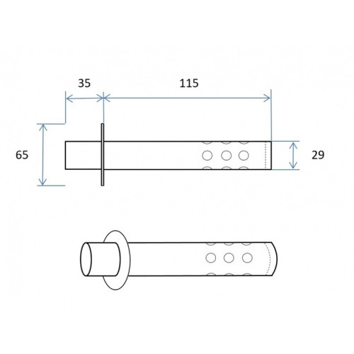 DB Killer IXIL para silenciador Conical Small Holes - OV15-4