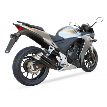 Silenciador IXIL Dual Hyperlow L3XB acero inoxidable negro / aluminio - XH6333XB