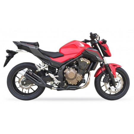Silenciador IXIL Dual Hyperlow L3XB acero inoxidable negro / aluminio - XH6334XB