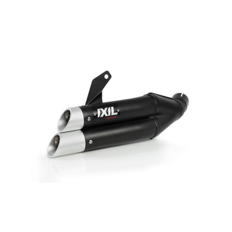 Escape completo IXIL Hyperlow acero inoxidable negro / aluminio pulido - XH6356XB