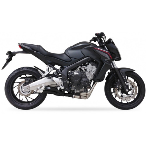 Escape completo IXIL Hyperlow acero inoxidable negro / aluminio pulido - XH6356XB