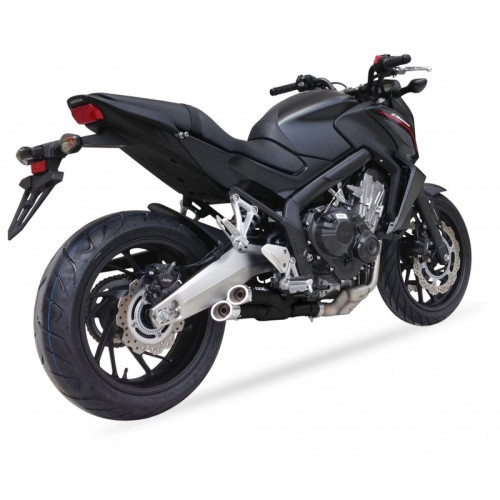 Escape completo IXIL Hyperlow acero inoxidable negro / aluminio pulido - XH6356XB