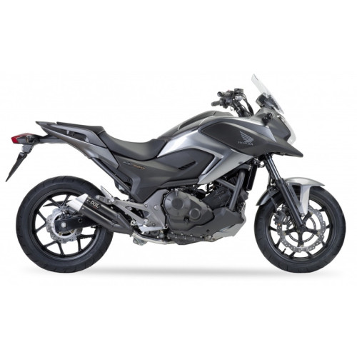 Silenciador IXIL Dual Hyperlow L3XB acero inoxidable negro / aluminio - XH6362XB