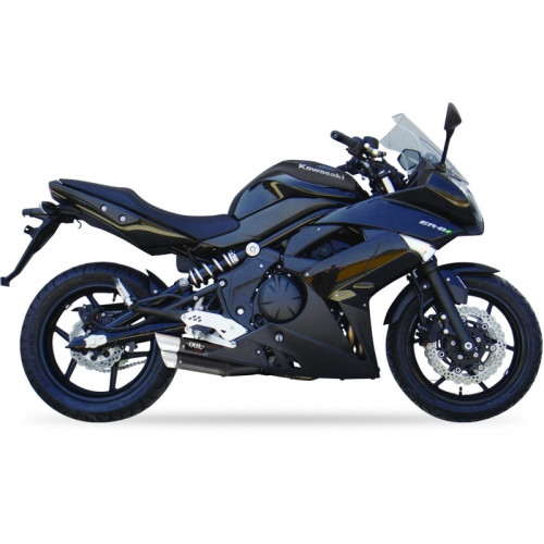 Silenciador IXIL Dual Hyperlow L3XB acero inoxidable negro / aluminio - XK7351XB