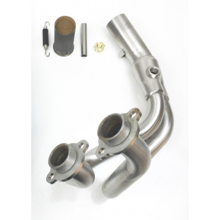 Escape completo IXIL Hyperlow acero inoxidable negro / aluminio pulido - XK7353XB