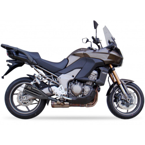 Silenciador IXIL Dual Hyperlow L3XB acero inoxidable negro / aluminio - XK7384XB