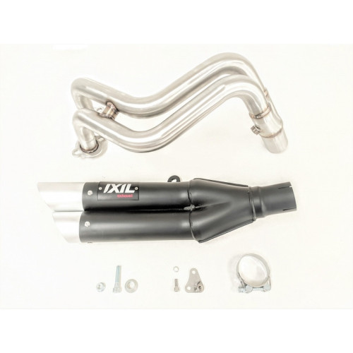 Escape completo IXIL Hyperlow acero inoxidable negro / aluminio pulido - XY9362XB