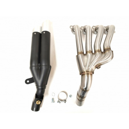 Escape completo IXIL Hyperlow acero inoxidable negro / aluminio pulido - XH6342XB