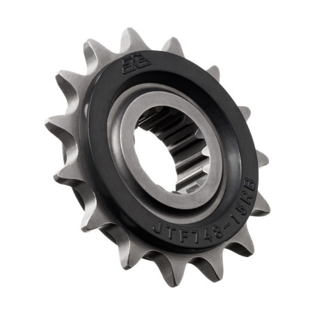 Piñón con goma anti-ruido JT SPROCKETS acero 748 - 520