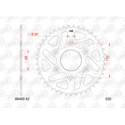 Corona AFAM acero estándar 86400 - 520