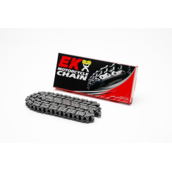 Cadena de transmisión EK CHAIN 428 SROZ - Retenes O-Ring - Cierre tipo clip