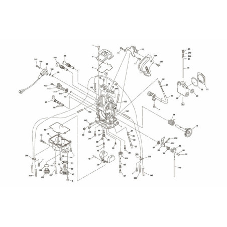 Carburador KEIHIN FCR-MX37