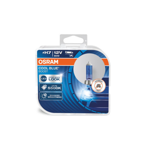 Lámpara OSRAM Cool Blue Boost H7 12V / 80W - 2 uds
