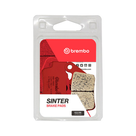 Pastillas de freno BREMBO sinterizadas - 07BB02SP