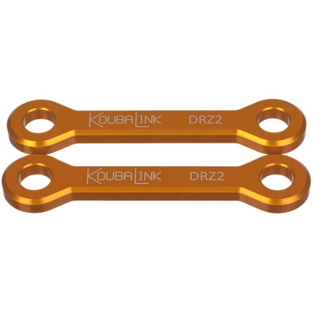 Kit de bajada KOUBALINK (31.8 mm) naranja - Kawasaki / Suzuki