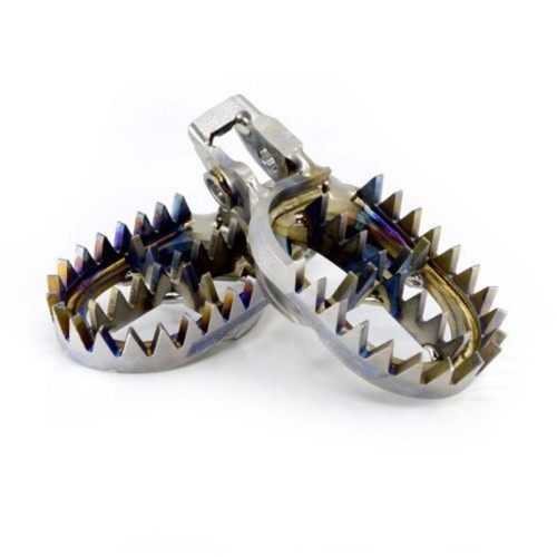 Estriberas MX PRO-PEGS de titanio - Yamaha