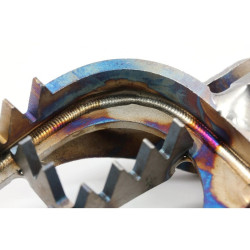 Estriberas MX PRO-PEGS de titanio - Yamaha 2