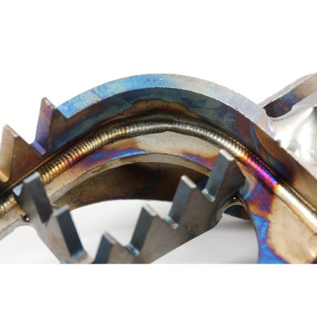 Estriberas MX PRO-PEGS de titanio - Yamaha