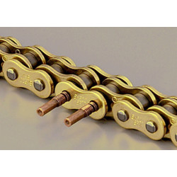 Enganche de cadena EK 525ZVX3 SLJ (remache tipo rosca) - Color oro 2