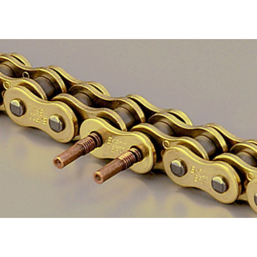Enganche de cadena EK 525ZVX3 SLJ (remache tipo rosca) - Color oro