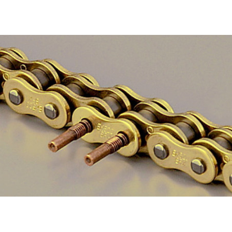 Enganche de cadena EK 525ZVX3 SLJ (remache tipo rosca) - Color oro