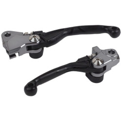 Juego de manetas articuladas POLISPORT Pivot negro - KTM / Husqvarna