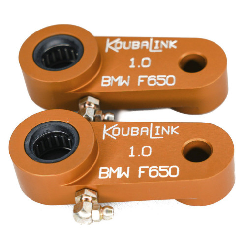 Kit de bajada KOUBALINK (25.4 mm) naranja - BMW F650 Funduro
