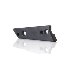 Protector de basculante para guía cadenas AXP UHMW - negro