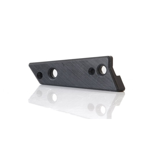 Protector de basculante para guía cadenas AXP UHMW - negro