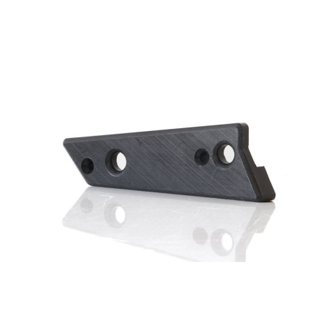 Protector de basculante para guía cadenas AXP UHMW - negro