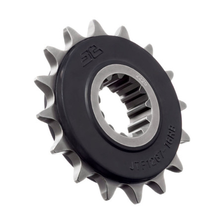 Piñón con goma anti-ruido JT SPROCKETS acero 1267 - 520