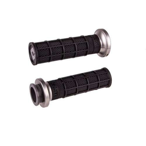 Juego de puños completos ODI V-Twin Lock-on™ Hart-Luck Signature TBW (acelerador por cable) - Harley Davidson (08-)