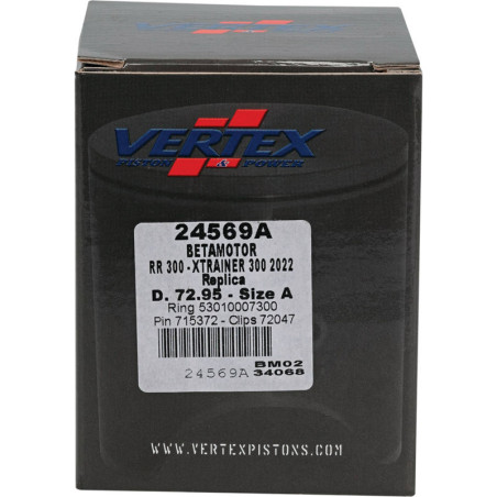 Pistón fundición VERTEX Replica